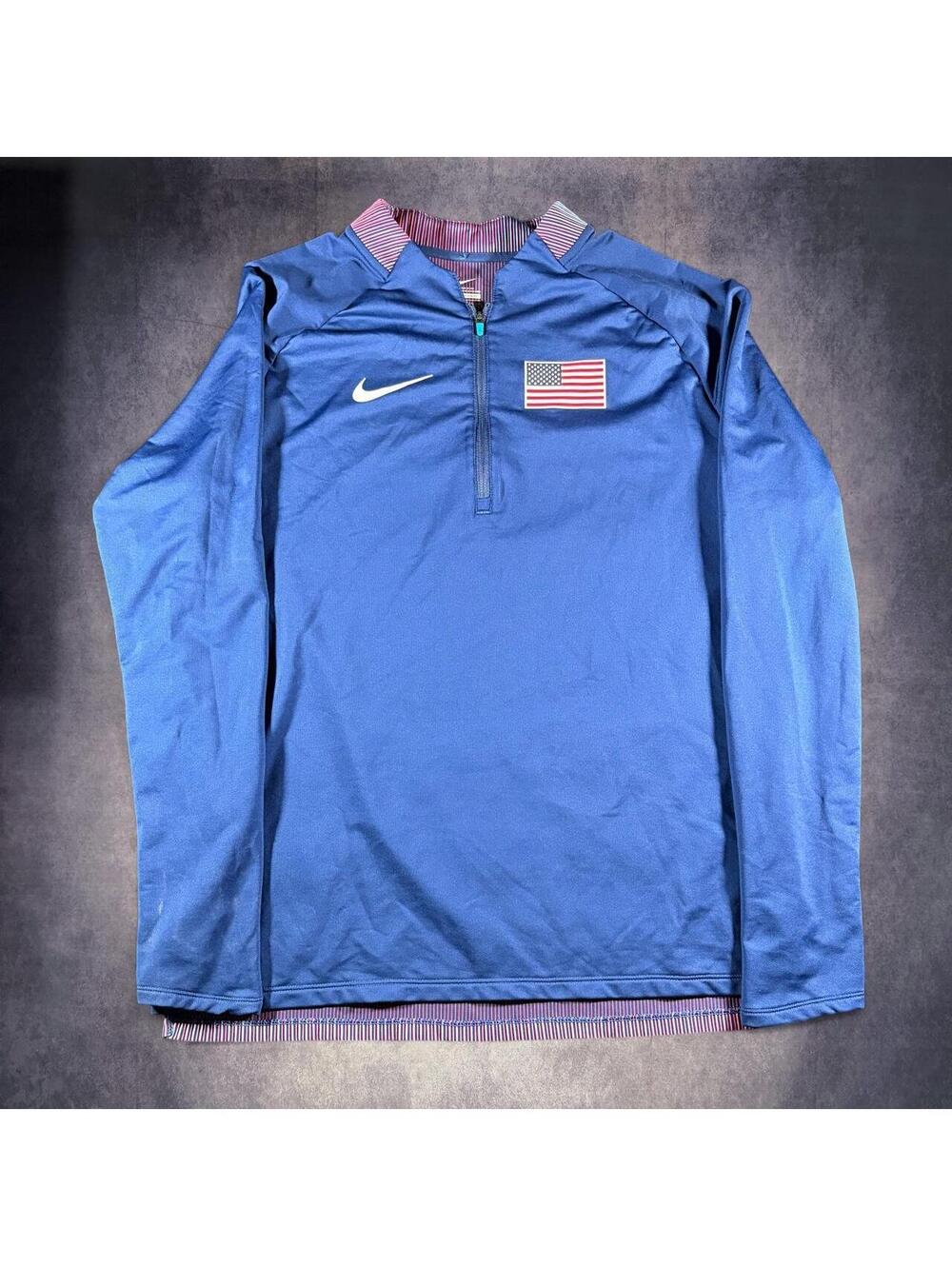 Nike USA Soccer Quarter-Zip Drill Top